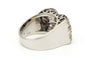 Bague 52 Bague Art déco sertie de diamants en or blanc 18 carats 58 Facettes B811