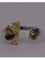 Bague 53 Bague fleur en or blanc 18k et diamants de couleur 58 Facettes P676