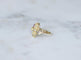 Bague 52.5 Bague ancienne rose en or jaune 18 ct rubis et diamants 58 Facettes