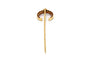 Broche Art nouveau - Broche en or jaune 18 carats, rubis et diamants taille rose 58 Facettes B813