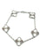 Bracelet Van Cleef & Arpels Vintage Alhambra - Bracelet en or blanc 18K 58 Facettes VCA Bracelet