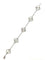 Bracelet Van Cleef & Arpels Vintage Alhambra - Bracelet en or blanc 18K 58 Facettes VCA Bracelet