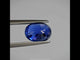 Gemstone Saphir bleu de Ceylan - Pierre ovale non chauffée 4,06 ct 58 Facettes SAM-OV-SAPP-4.06