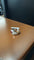 Bague 53 Bague cœur en or blanc avec rubis et diamants fantaisie 58 Facettes BA-1163