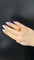 Bague Bague en or jaune déclaration art déco Mandarin Garnet 58 Facettes BA-1155