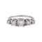 Bague 58 Bague Jarretière Platine Diamant 58 Facettes 4712462CN