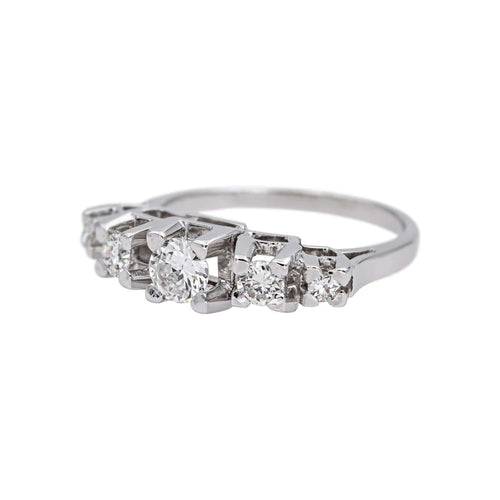 Bague 58 Bague Jarretière Platine Diamant 58 Facettes 4712462CN