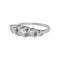 Bague 58 Bague Jarretière Platine Diamant 58 Facettes 4712462CN