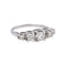 Bague 58 Bague Jarretière Platine Diamant 58 Facettes 4712462CN