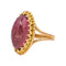 Bague 49 Bague Or jaune Tourmaline 58 Facettes 4947321RV