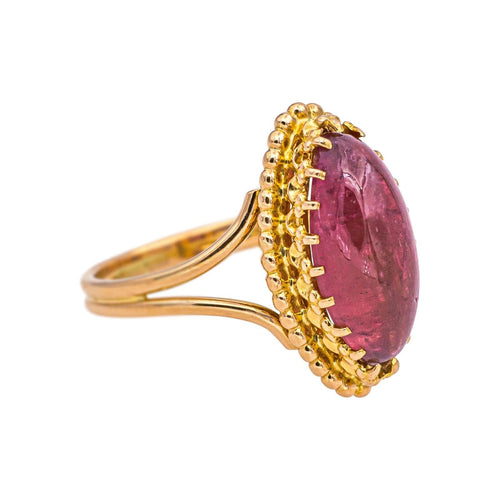 Bague 49 Bague Or jaune Tourmaline 58 Facettes 4947321RV