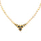 Collier Collier Or jaune Saphir, Diamant, Perle 58 Facettes 4932001CN