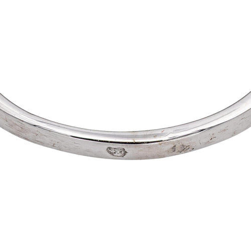 Bague 56 Bague Or blanc Emeraude, Diamant 58 Facettes 4980171RV
