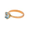 Bague 49 Bague Or rose Aigue-marine 58 Facettes 5018771RV