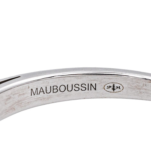 Bague 53 Mauboussin Bague Tu es le sel de ma vie Or blanc Diamant 58 Facettes 5075836RV