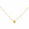 Collier Dinh Van Collier Cube Or jaune Saphir jaune 58 Facettes 5094210RV