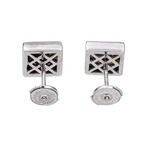 Boucles d'oreilles Boucles d'oreilles Or blanc Diamant 58 Facettes 5117971CN