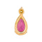 Pendentif Pendentif Or rose Tourmaline, Diamant 58 Facettes 5063527CN