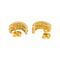 Boucles d'oreilles Boucles d'oreilles Demi créoles Or jaune Diamant 58 Facettes 5177684RV