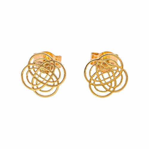 Boucles d'oreilles Ginette NY Boucles d'oreilles Puces Solo Purity Or rose 58 Facettes 5276262RV