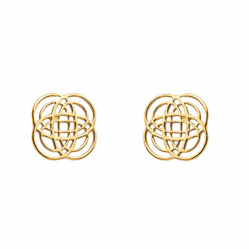 Boucles d'oreilles Ginette NY Boucles d'oreilles Puces Solo Purity Or rose 58 Facettes 5276262RV