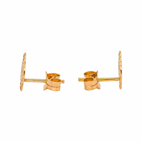 Boucles d'oreilles Ginette NY Boucles d'oreilles Puces Solo Purity Or rose 58 Facettes 5276262RV