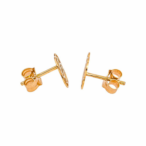 Boucles d'oreilles Ginette NY Boucles d'oreilles Puces Solo Purity Or rose 58 Facettes 5276262RV