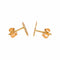 Boucles d'oreilles Ginette NY Boucles d'oreilles Puces Solo Purity Or rose 58 Facettes 5276262RV