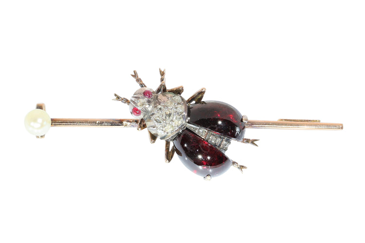 26050-0148.p01_French Victorian Bar Brooch with Bejewelled Beetle in Garnet  Ruby and Diamonds-en.jpg