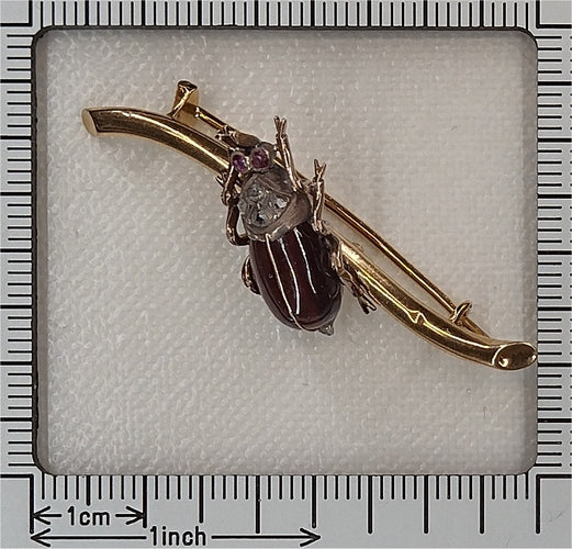 26050-0210.p06_French Victorian Beetle Brooch  A Lively Insect in Garnet  Ruby and Diamonds-en.jpg