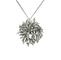 Pendentif Brosche/Pendentif en or blanc avec diamants 58 Facettes 1840