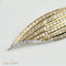 Pendentif Brosche feuille en or jaune 18 carats et diamants 7,50 ct 58 Facettes 1702