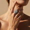 Bague 55 Bague en or blanc 750 avec 93 diamants 58 Facettes 1701