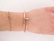 Bracelet bracelet CARTIER juste un clou crb604851 or rose 18k & 32 diamants 58 Facettes 272554
