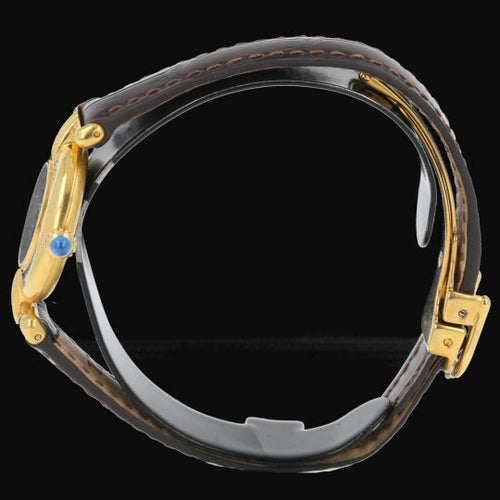 Montre Cartier Montre Colisée Must De Cartier Vermeil 58 Facettes MT44868