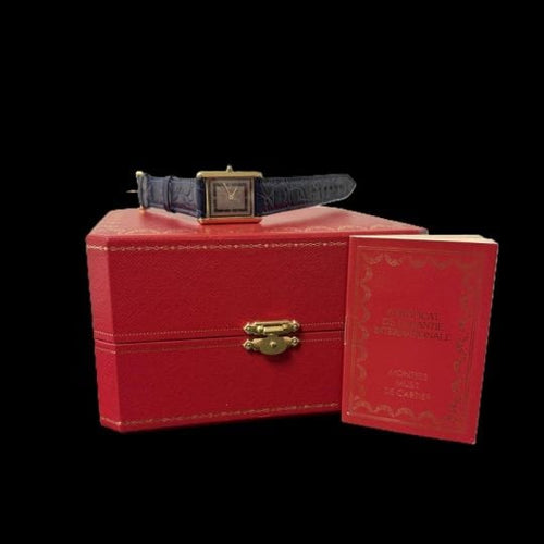 Montre Cartier Montre Tank Vermeil 58 Facettes MT44884
