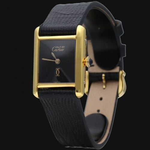 Montre Cartier Montre Tank Vermeil 58 Facettes MT44889