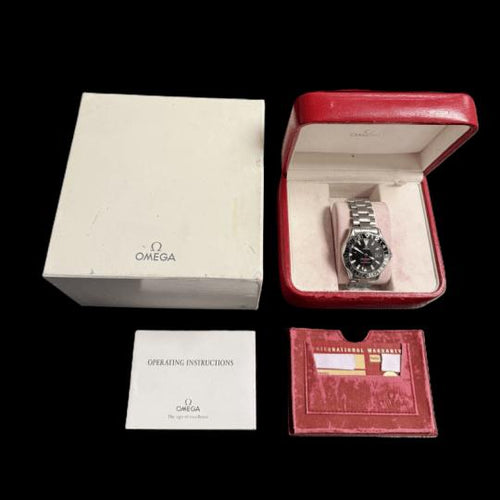 Montre Omega Montre Seamaster Diver 300M Gmt 50Th Anniversary 58 Facettes MT45537