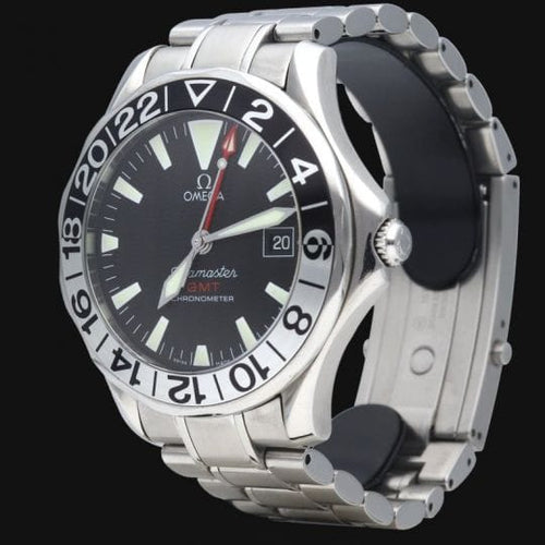Montre Omega Montre Seamaster Diver 300M Gmt 50Th Anniversary 58 Facettes MT45537
