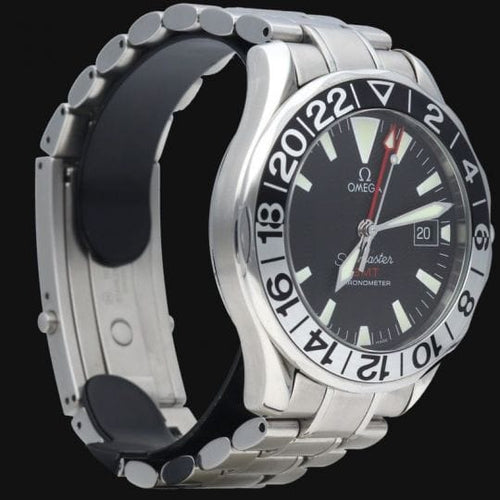Montre Omega Montre Seamaster Diver 300M Gmt 50Th Anniversary 58 Facettes MT45537
