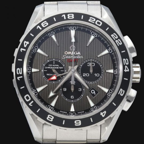 Montre Omega Montre Seamaster Aqua Terra Gmt Chronograph 58 Facettes MT45539