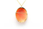 Pendentif Pendentif années 50 en or jaune 18 carats serti d’un camée 58 Facettes 23039