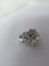 Bague 54 Bague cocktail en or blanc et diamants 58 Facettes RNG-145