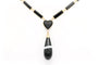 Collier Collier Napoléon III en or jaune 18 carats, onyx et agates 58 Facettes B606