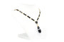 Collier Collier Napoléon III en or jaune 18 carats, onyx et agates 58 Facettes B606