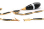 Collier Collier Napoléon III en or jaune 18 carats, onyx et agates 58 Facettes B606