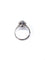 Bague 54 Bague marguerite entourage en or blanc 18K avec saphir et diamants 58 Facettes BAG.MARGT.S.ARC-FA.64