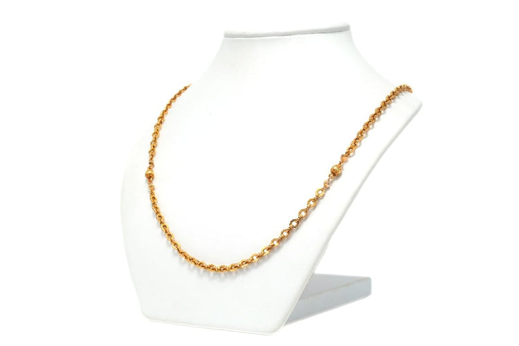 Collier Collier Napoléon III en or jaune 18 carats 58 Facettes B693