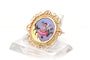 Broche Broche Napoléon III en or jaune 18 carats, émail et perles 58 Facettes B750