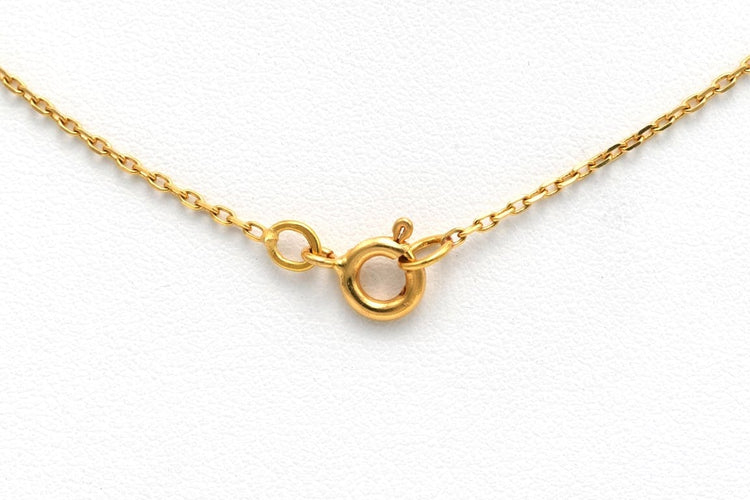 Collier Collier Art nouveau en or jaune 18 carats et perles 58 Facettes B291